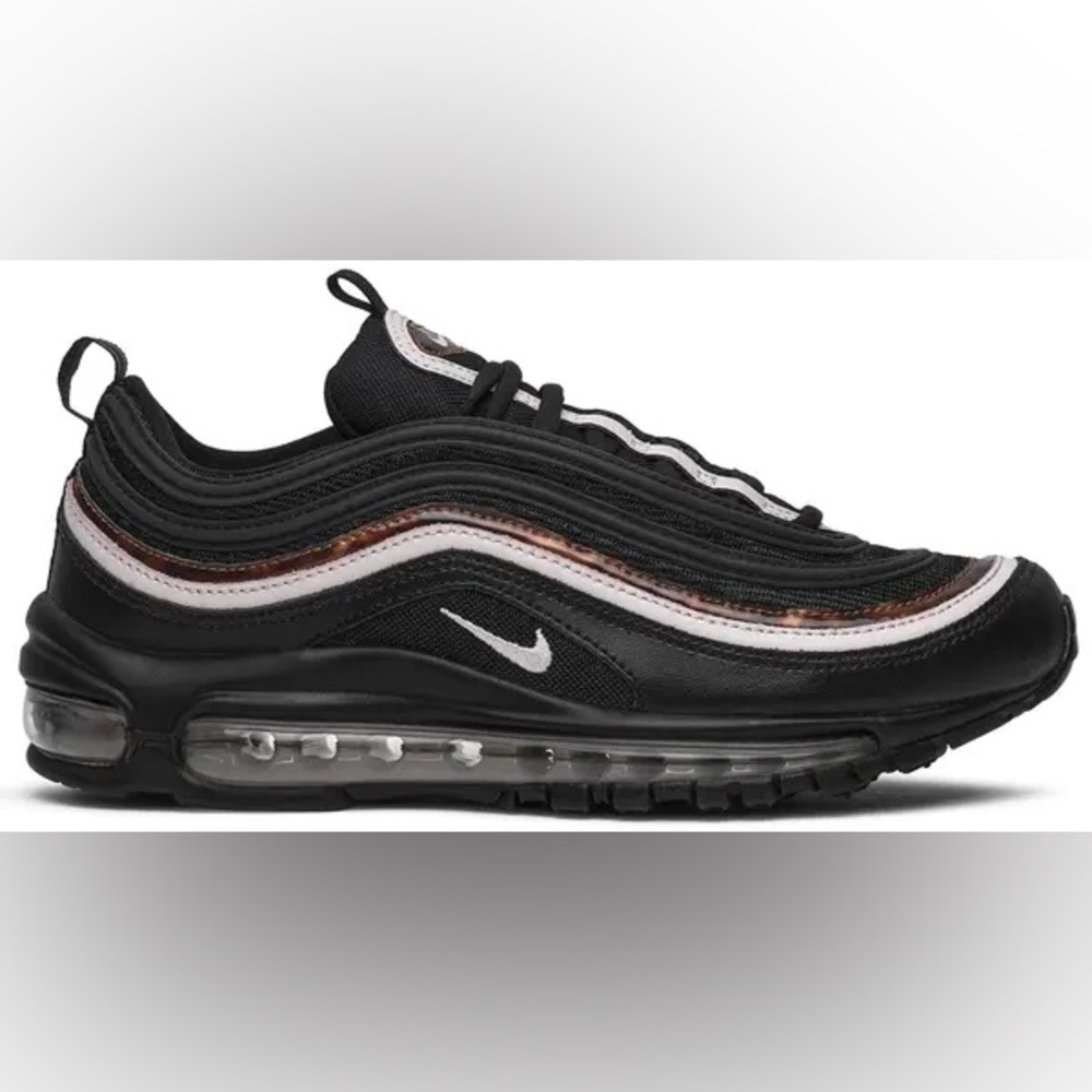 Women's Air max 97 tortoise shell, pink, and black 7 W